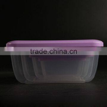 Plastic Box Keep Fresh Storage Container set of 4