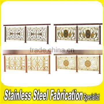 New Design Carving Decorative Aluminum Balcony Balustrade photo-2