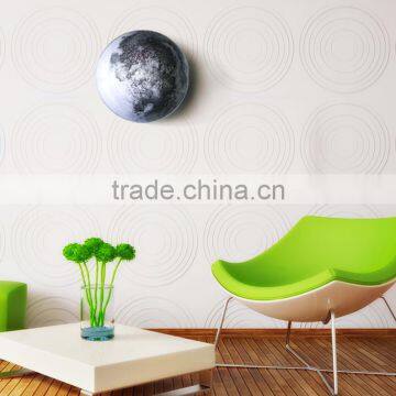 Dual Mode Frosted Noctilucent Simulate Colorful Remote Control Healing Moon Light,3D Moon Shape Wall Lamp Decorative Night Light photo-4