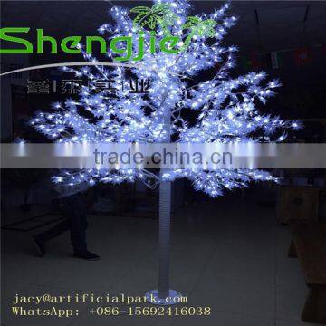 SJLJ00531 white wedding wish tree cherry blossom led tree for wedding decoration