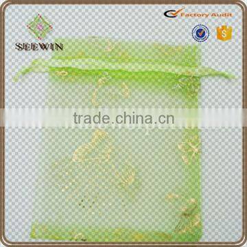 2016 Hotsale Cheap Organza Holiday Gift Round Pouch Drawing Bags for Jewelry photo-2