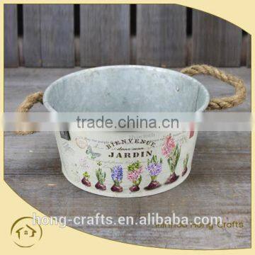 Modern Design Metal Outdoor Plant Containers for Garden