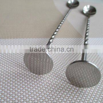 Winolaz Stainless Steel Bar Spoon Cocktail Spoon With Twisted Handle photo-5
