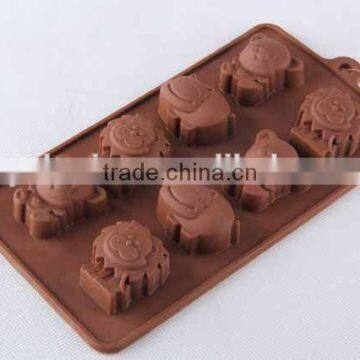 Animal design silicone cake mold /hot sale chocolate mold