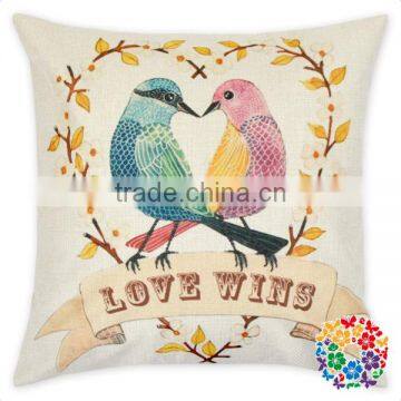 45 cm x 45 cm Fancy Hummingbirds Baby Sesame Pillow case cover