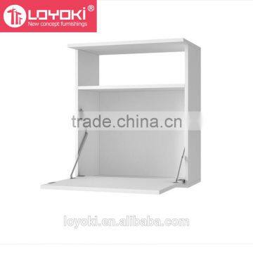 New Design Wall Bar With Fold Down Shelf Floating Kitchen Organizer With 2 Shelves photo-3