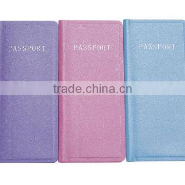 Wholesale passport cover PVC passport holder wallet for business document organizer