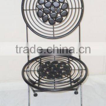 hot sale metal outside furniture garden chair made in Xiamen
