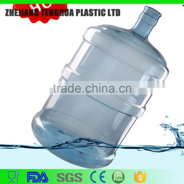 18.9L or 5 Gallon big bottle made by PC material water bottles for drinking spring water similar PET water bottles