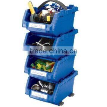 click bins,stackable bins Plastic PP storage tool bin box