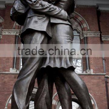 Best Selling High Quality Meeting Love Couple Statue for Garden photo-3