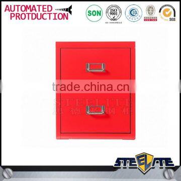 Space Saving Home Furniture Red Color 2 Drawer File Cabinet photo-3