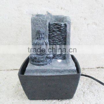 indoor buddha decorative table water fountain