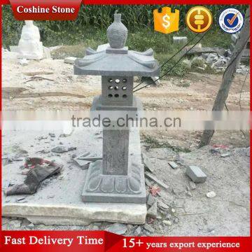 Outdoor Japanese Pagoda Granite Lanterns photo-2