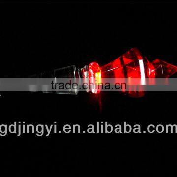 Artificial Acrylic LED Lighting Fashion Beer Wine Bottle Stopper for Bar photo-4