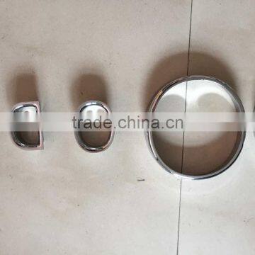 Vacuum Blister Thick Round Shape Plastic Plated Parts photo-3