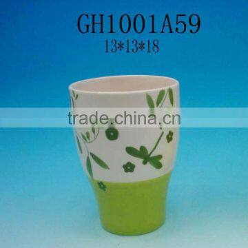 2012 Hot Sale Cheap round Ceramic Flower Pots