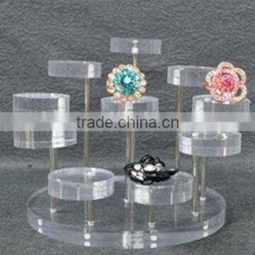 Clear Acrylic Jewelry Display Stands Shelf photo-4