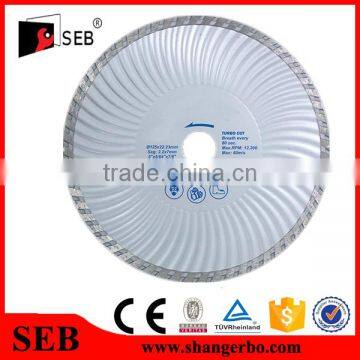 sintered segmented 125mm ceramic tile cutting blade