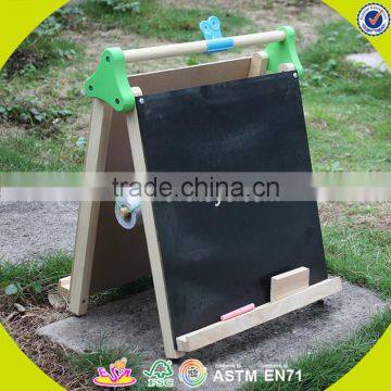 Оптовая продажа дешевых деревянных эasel для маленьких детей 2017 года. Настольные деревянные эasel для маленьких детей. Новые деревянные эasel для маленьких детей W12B105 photo-2