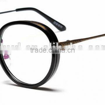 New 2016 Metal Leg Frames Fashionable Retro Glass Frame Flat Lens Can Match Myopia Glasses photo-4