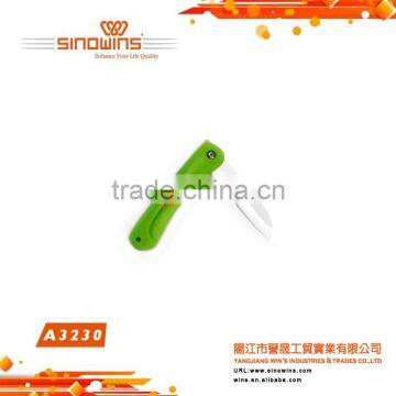 A3230 Antibacterial Ceramic Folding Knife with ABS Handle