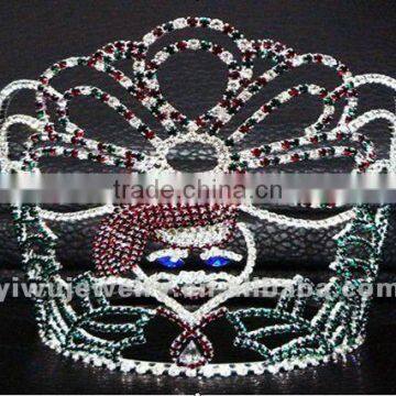 2016 Wholesale Tiara Crown Cheap Tall Pageant Custom Crown Tiara HCC172-0018 photo-2