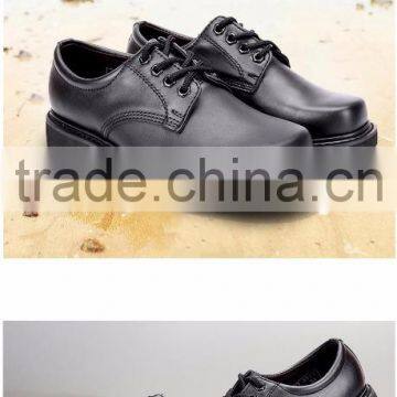 Black Genuine Cow Leather Goodyear Welted Men Safety Shoes photo-6