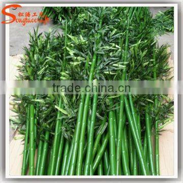 Factory Direct Artificial Bamboo Tree Fake Artificial Bamboo Plants Encryption Plastic Bamboo Poles photo-2