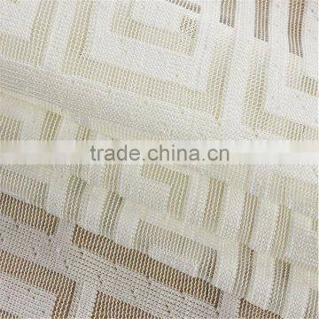 European Style Window Screening Sheer White Flocked Tulle Curtain for Bedroom Sitting Room photo-6