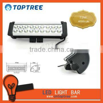15Inch 72Watt LED Light Bar fishing boat led work light