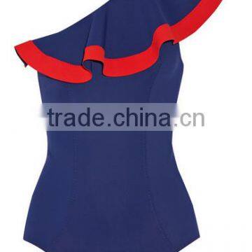 Arden One-shoulder Bonded Swimsuit Full Sexy Bikini Girl Www Sex Photo Com Woman Clothes Sexy photo-3