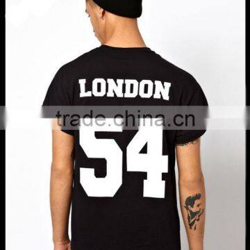 High Quality Cotton Silk Screen Printed Baseball Tshirt