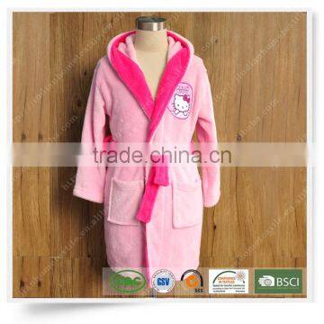 100% Polyester Plush Fleece Robe New