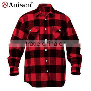 wholesale promotion fleece men plaids jacket
