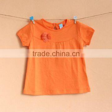 Wholesale Apparel High Quality Fashion Cotton Kids Girls t Shirt photo-2