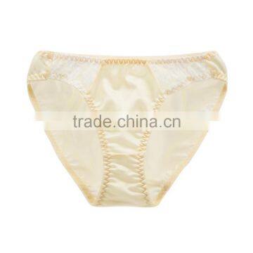 High Quality Factory Custom Colorful 100% Silk Sexy Fancy Woman Underwear photo-6