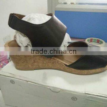 Wedge Heel Women Shoes Ladies Sandal 2017 Bulk Overstock Closeout photo-2