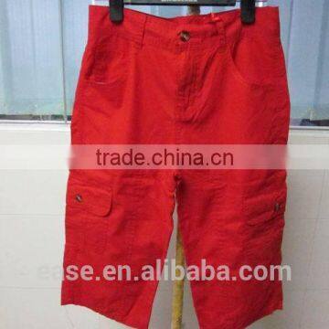 European Boys' High Quality Vantage Biker Jeans Shorts Wholesale China Denim Biker Jeans Straight Half Pants photo-4