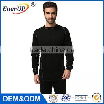 Skin Tight Mens Long Sleeve Slimming Inner Wear t Shirt for Unisex photo-3