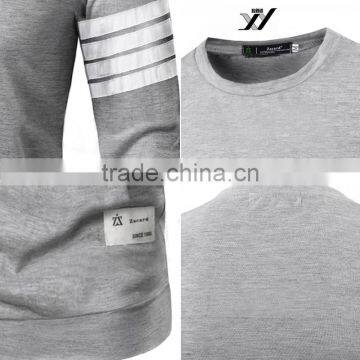 Men Slim Fit Cotton Round-Neck Long Sleeve Casual T-Shirt