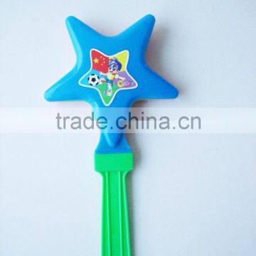 24cm plastic star clapper noisemaker