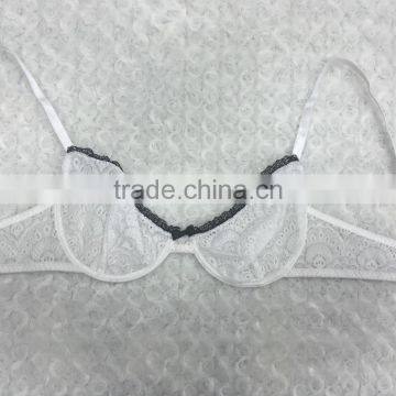 Fantastic Sexy Transparent Mesh Soft Cup Bra Sexy Angel 2016 photo-3