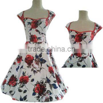 Rockabilly Vintage Pinup Party Prom Cocktail Dress