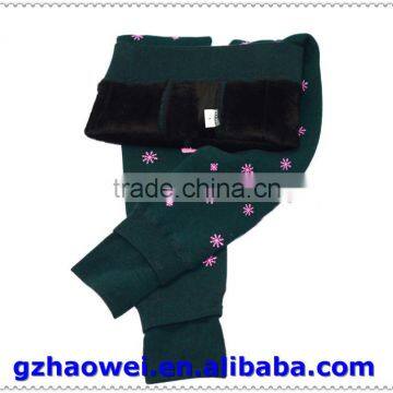 Fleece inside soft children pantyhose