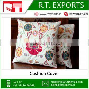 2017 Wholesale 100% Linen Cotton Stylish Cushion Cover