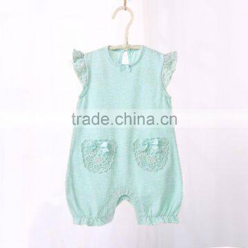 Summer Baby Clothes Romper Natural Colored Cotton Sleeveless Newborn Short Climbing Jumpsuit Clothes photo-5