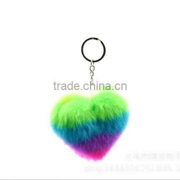 Keychain car hair ball pendant pendant pendant South Korea plush fashion key case supply