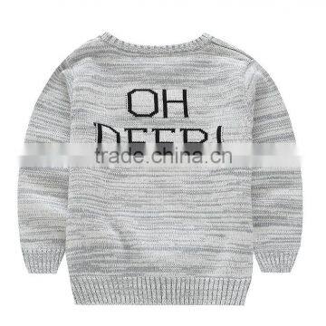 2016 Fashionable Children Cotton Knitting Deer Pattern Sweater Pullover photo-2