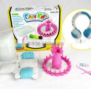 Easy knit wool toy for kids